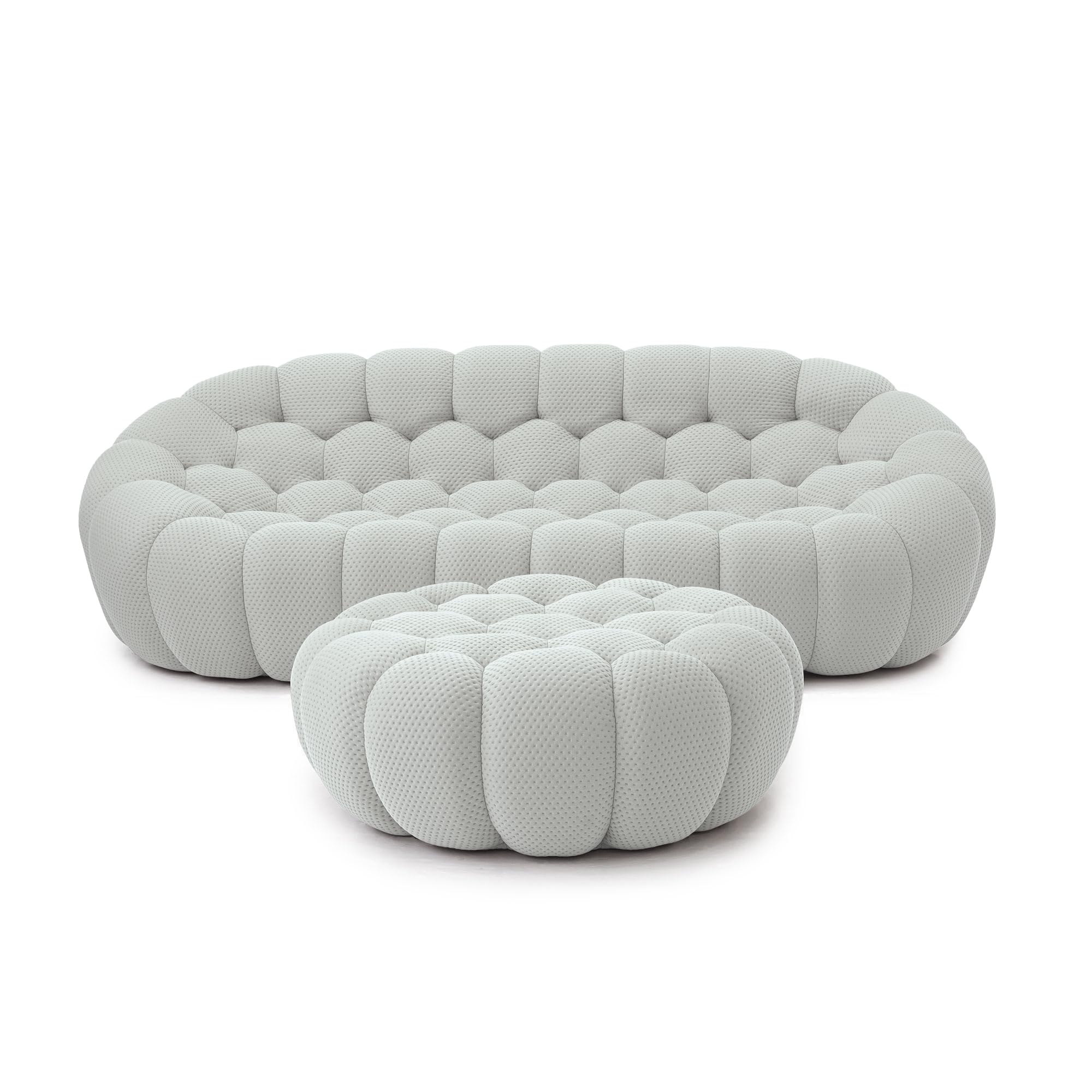 Amazon.com: Sdorens Bubble Couch with Ottoman, Modern 3